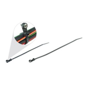 Cable tie screw mount 150 x 4.2mm Black