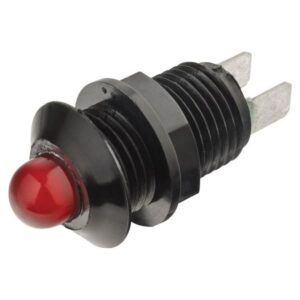 LED pilot lamp dome red